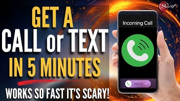 Receive an Immediate Text Or Call After Listening For Just 5 Minutes | MUST TRY!