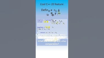 Add Constraints to your C++ Templates