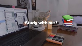 Live || Study With Me !!  2h