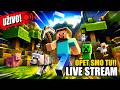 🔴 MINECRAFT SKYBLOCK LIVE – GRADIMO CIJELI GRAD! (START OD NULE)