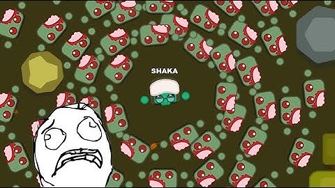 Starve.io - ZOMBIE APOCALYPSE 🎃 1 VS ALL ZOMBIES!
