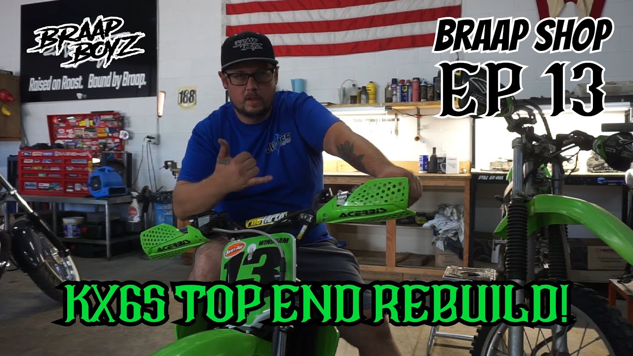 KX65 Top End Rebuild | Braap Shop Ep13