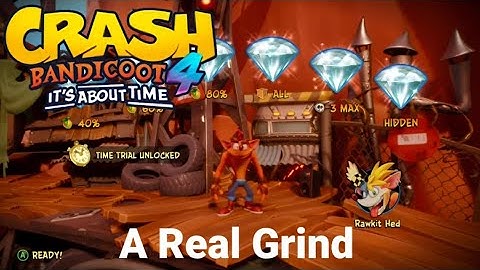 Crash Bandicoot 4 - 100% Walkthrough - A Real Grind - All Gems and Boxes