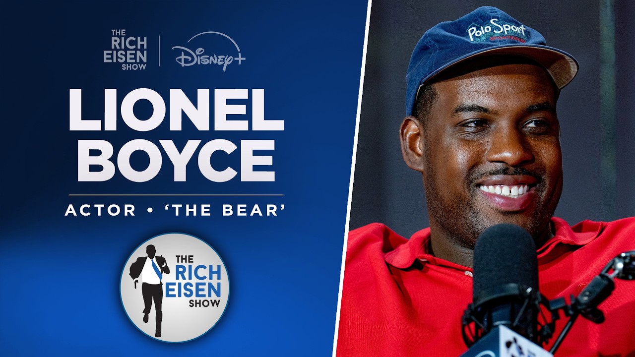 Emmy-Nominated Actor Lionel Boyce Talks ‘The Bear’ Final Season with Rich | Full Interview