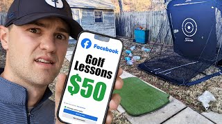 I Bought Golf Lessons On Facebook Marketplace