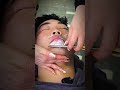💈Lady shaving & The man said he really enjoys the feeling of the razor gliding across his face!