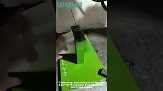Sharing our logo embossing technique for paper trays #moldedpulp #custompackaging #logodesigns