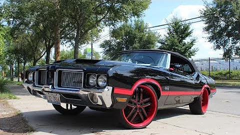 Veltboy314 - 1971 442 Cutlass Vert On 22" Forgiato Wheels - 2K17 Stunna Jam Car & Bike Show