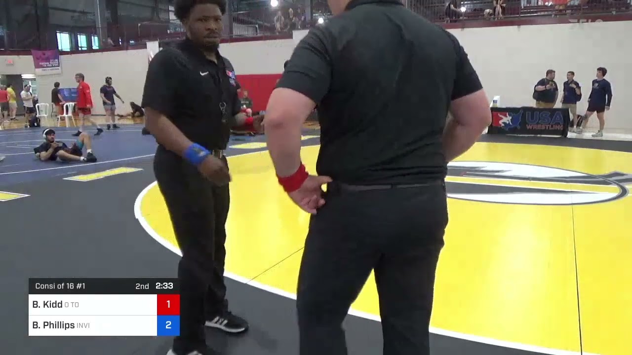 77 Kg Consi Of 16 #1 - Brandon Kidd, O Town Wrestling Club Vs Benjamin Phillips, Invicta Wrestling