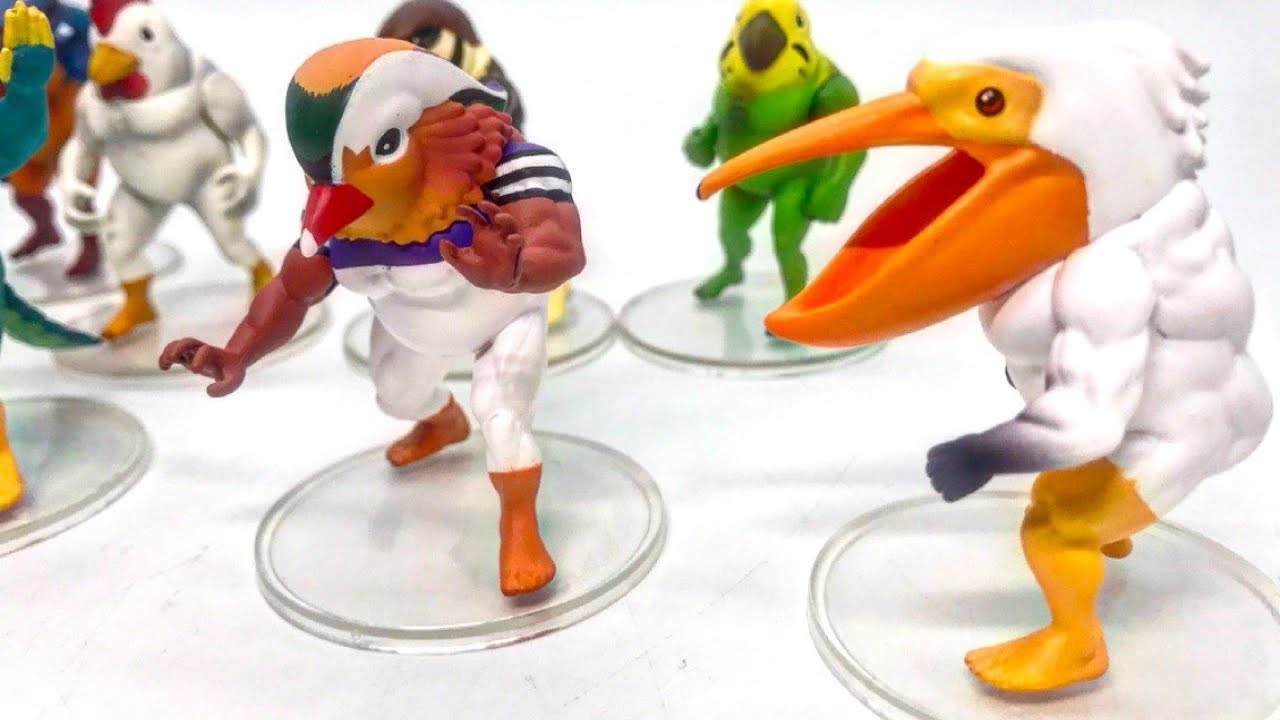 マッチョ】始祖鳥の筋肉ヤバすぎ！ガチムチ鳥6 全種類開封レビュー