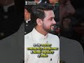 Union minister anurag thakur donned a handmade  handwoven outfit at festival de cannes red carpet