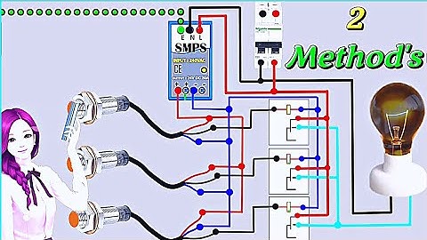 2 Methods - Proximity Sensor Parallel Connection Diagram @AllGyanElectrical