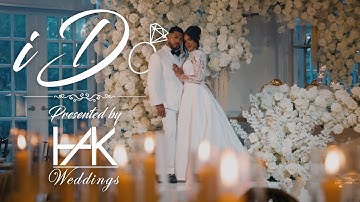 Elegant Moments | Angie & Cristian Wedding Highlight | Crystal Plaza, NJ | HAK Weddings