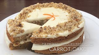 Carrot Cake | 5000 Subscriber Special | PSR