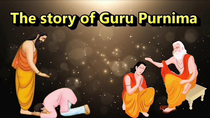 गुरु पूर्णिमा की कहानी