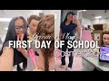 Grwm  vlog  first day of school  cosmetology 