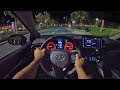 2022 Toyota Camry TRD POV Night Drive (3D Audio)(ASMR)