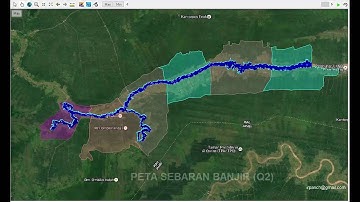 Simulasi Banjir Sungai Gangsal Riau