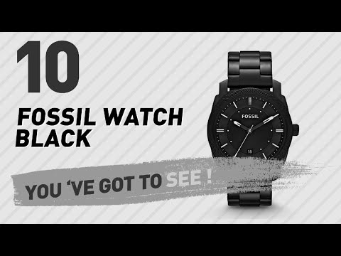 Top 10 Fossil Watch Black // New & Popular 2017
