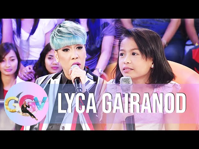 Lyca shares with Vice the reason why she didn't want to go to school | GGV class=