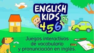 English 456 aprender inglés para niños APLICACIÓN INFANTIL VOCABULARIO GRATIS ANIMALES screenshot 1