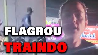 Pegou No Flagra Homem Flagra Mulher Com Amante Manco