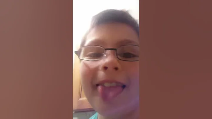 Funny kid gets sad