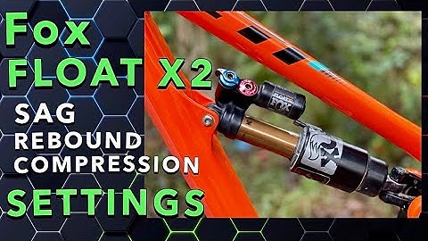 Fox Float X2 Factory Series 2020 Sag, Rebound, Compression Set-up | Setting