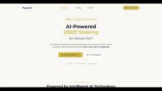 🏎 Pupas AI 🏎 Autonomous Market Optimization For USDT Yields 🏎 CryptoLambo 🏎