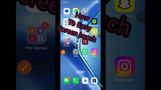How to easy screen touch 😱😱||99%log ye setting nhi jante abhi try kre