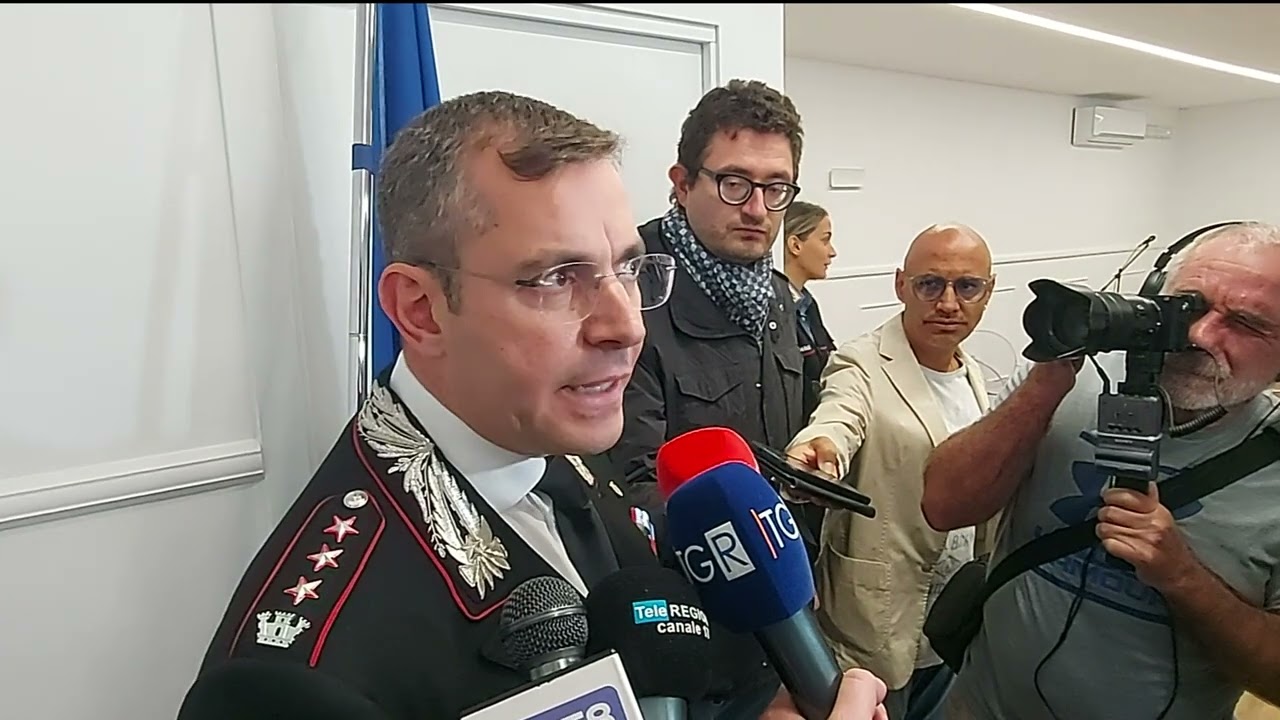 Il saluto del neo comandante provinciale dei carabinieri dell'Aquila Del Campo - 21/09/2024