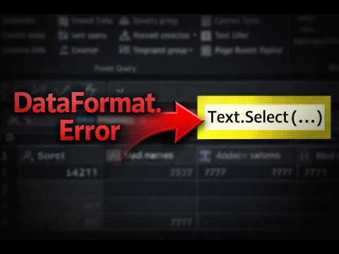 How to fix DataFormat.Error in Power Query (The aggressive way) 🚀