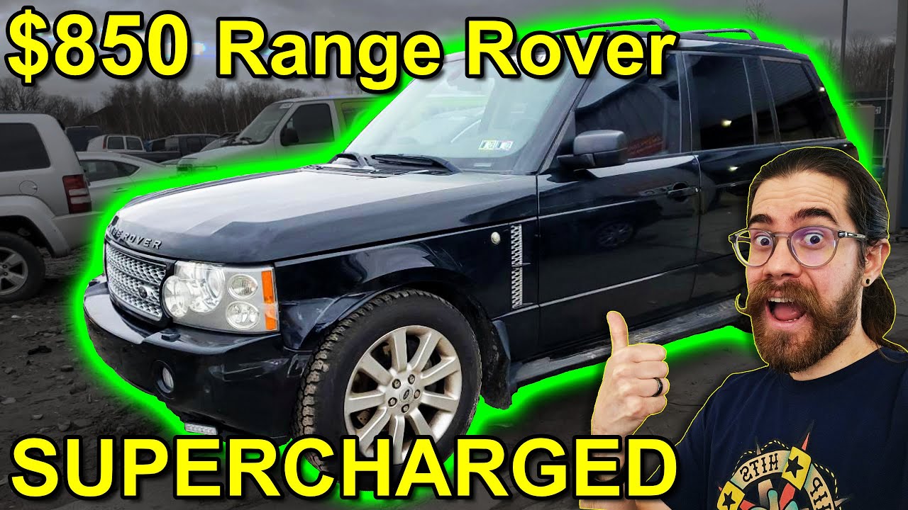 I bought a SUPERCHARGED Range Rover for only $850! - YouTube