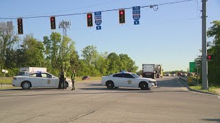 Kentucky Avenue reopens near I-465 on Indy's southwest side following crash during police chase