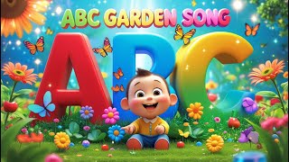 Abc Song For Kids Learn Abc With Garden Adventure Fun Alphabet A To Z With Children