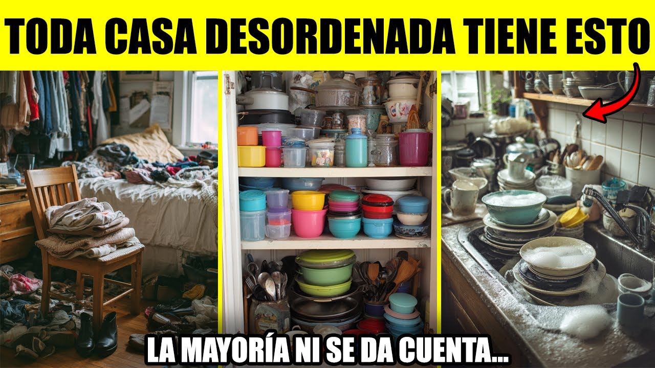 20 cosas que TODA CASA DESORDENADA TIENE (la tuya probablemente también...) - Minimalismo