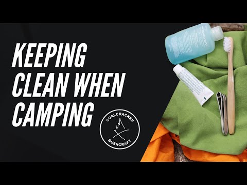 How to Keep Clean while Camping