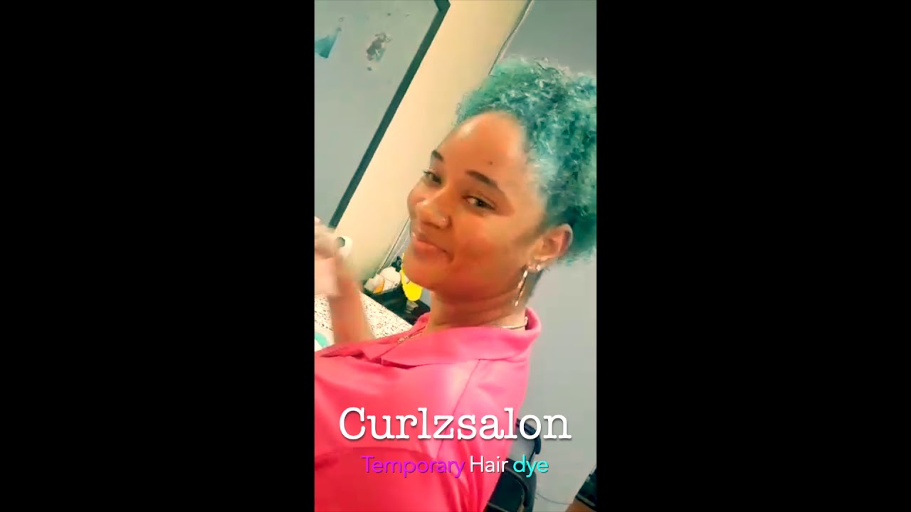 How To Temporary Color Your Hair. YouTube