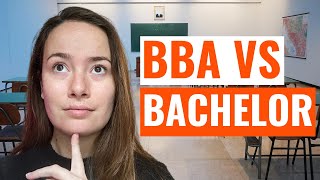 Différence entre BA et BBA
