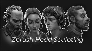A Week of Portrait Sculpting – ZBrush Timelapse + Art Talk