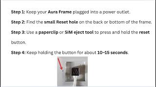 How to Factory Reset Aura Frame – Restore Default Settings & Clear All Data