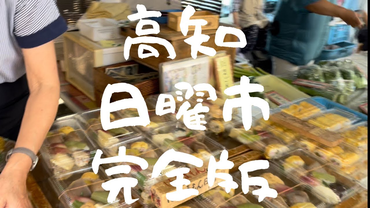 【高知日曜市】端から端まで‼️2023夏　高知をたしなむ#2