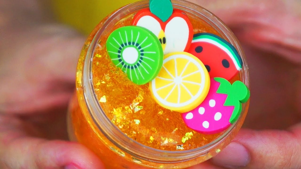 receita de slime com borax DECORATING SLIME TRANSPARENT