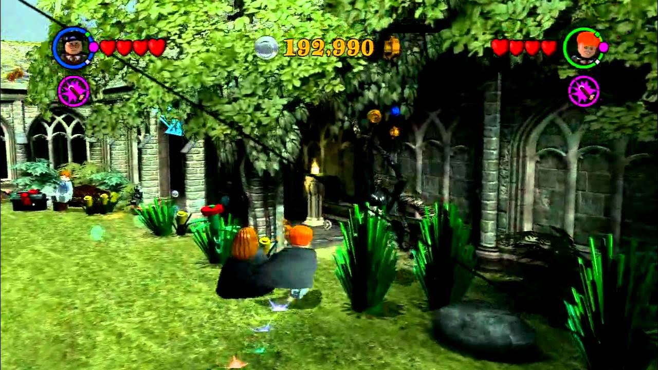 LEGO Harry Potter Walkthrough Year 2 Mandrake Handling Through