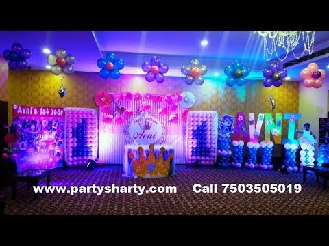 birthday themes for girl youtube
