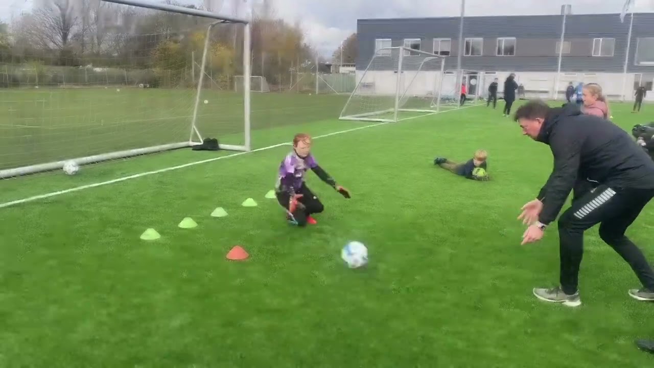 Målmandstræning hos Goalkeeper Academy