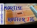 How to make a mortise router jig easy and simple How to make a mortise router jig easy and simple