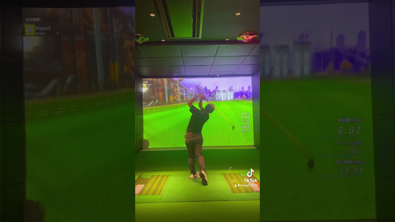 バーディーはショットで取るんやで。 #インドアゴルフスタジオ #インドアゴルフスクール #golf #ゴルフ女子 #ゴルフラウンジ #ゴルフスイング #ゴルフ #ゴルフ男子