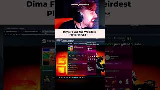 Dima Finds the Weirdest CS2 Player 😂 #shorts #dimawallhacks #cs2edit