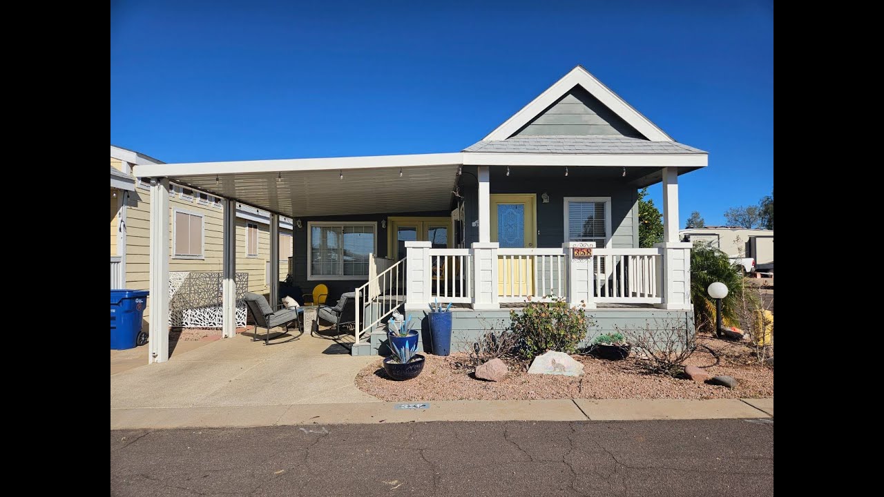 $64,900 2BD 2BA Furnished! 8700 E University Dr #358 Mesa AZ @ Viewpoint Golf Res.